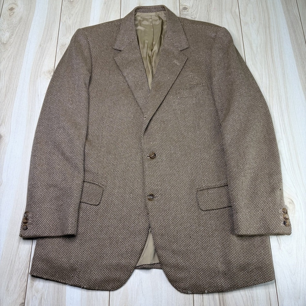 Fallan & Harvey Ltd Thick Scottish Cashmere Blazer Men's 44L Savile Row